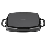 GH323 Vogue Black Rectangular Cast Iron Dish 1.8Ltr - JD Catering Equipment Solutions Ltd