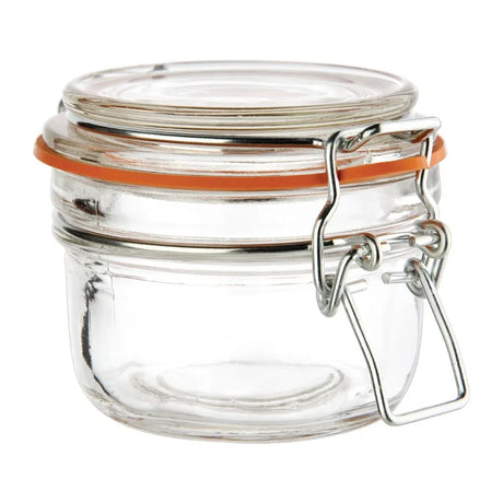 GH327 Vogue Preserve Jars 125ml (Pack of 6) - JD Catering Equipment Solutions Ltd
