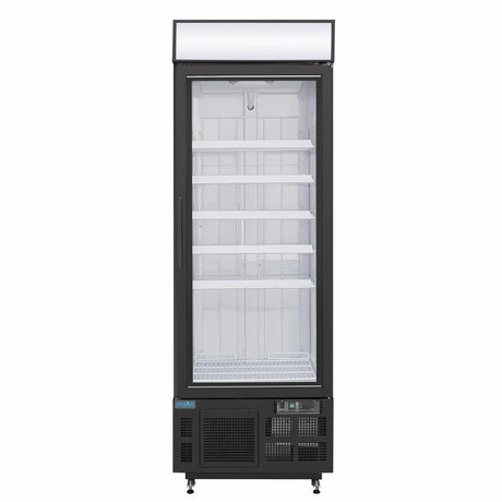 GH428 Polar G-Series Upright Display Freezer 412Ltr Black JD Catering Equipment Solutions Ltd