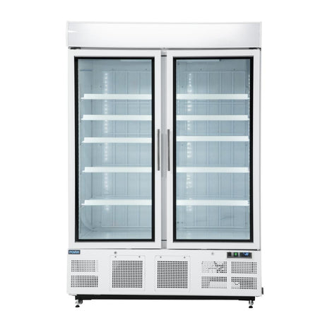 GH507 Polar G-Series Upright Display Freezer 920Ltr White JD Catering Equipment Solutions Ltd