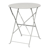 GH556 Bolero Grey Pavement Style Steel Table 595mm - JD Catering Equipment Solutions Ltd