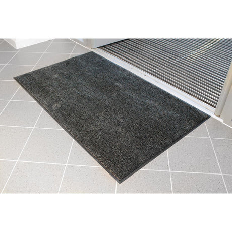 GH592 COBA Black Microfibre Entrance Mat Small JD Catering Equipment Solutions Ltd