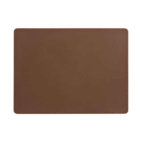 GH792 Hygiplas Low Density Brown Chopping Board Small JD Catering Equipment Solutions Ltd