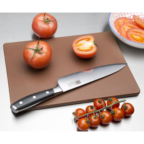 GH792 Hygiplas Low Density Brown Chopping Board Small JD Catering Equipment Solutions Ltd