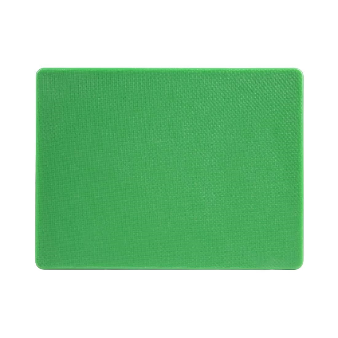 GH793 Hygiplas Low Density Green Chopping Board Small JD Catering Equipment Solutions Ltd