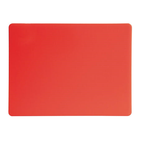 GH794 Hygiplas Low Density Red Chopping Board Small JD Catering Equipment Solutions Ltd