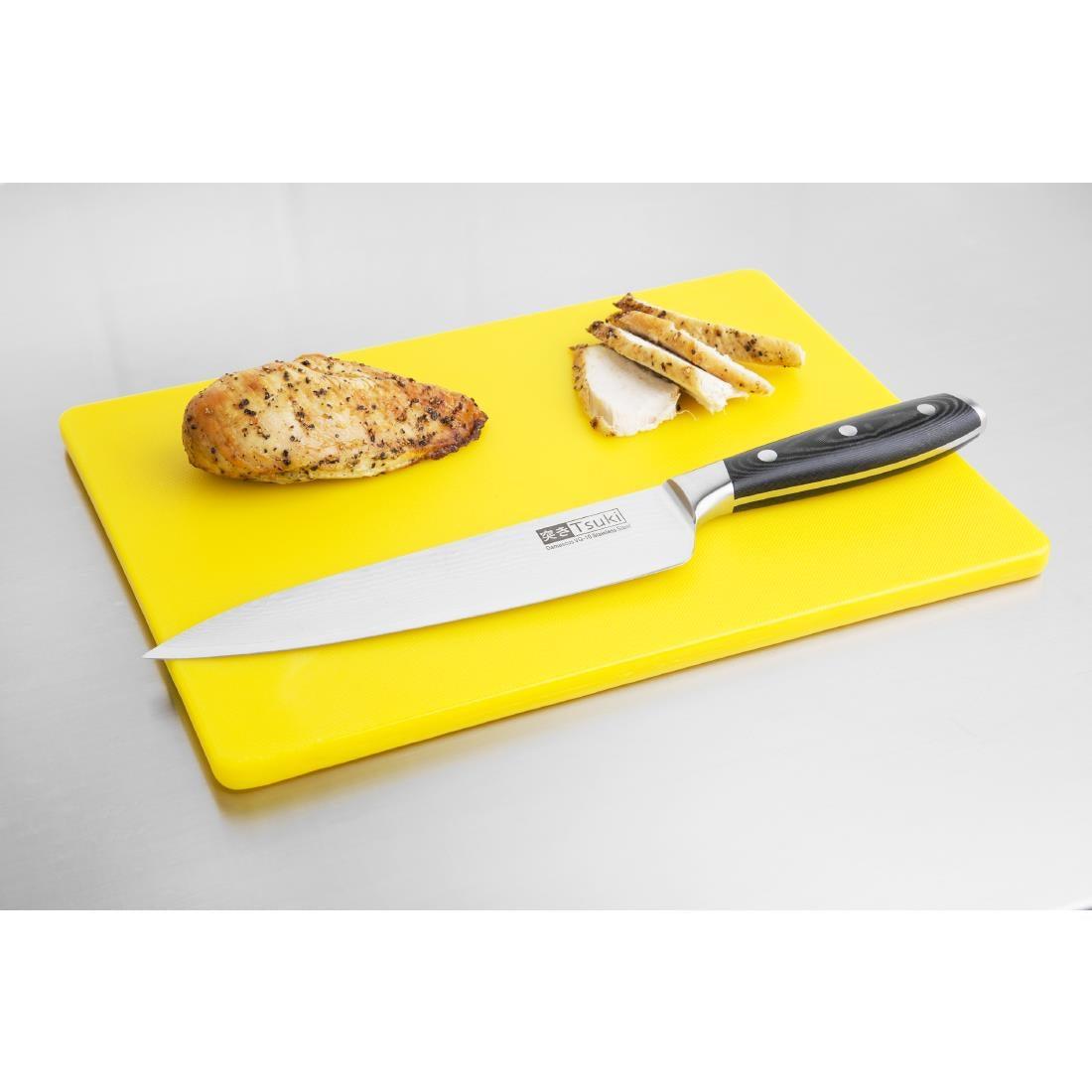 GH796 Hygiplas Low Density Yellow Chopping Board Small JD Catering Equipment Solutions Ltd