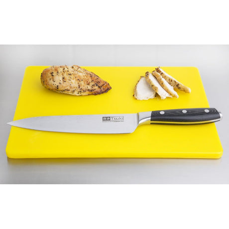 GH796 Hygiplas Low Density Yellow Chopping Board Small JD Catering Equipment Solutions Ltd