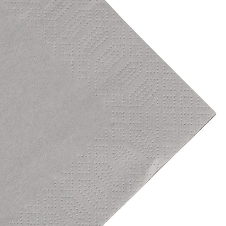 GJ114 Duni Dinner Napkin Granite Grey 40x40cm 3ply 1/8 Fold (Pack of 1000) JD Catering Equipment Solutions Ltd