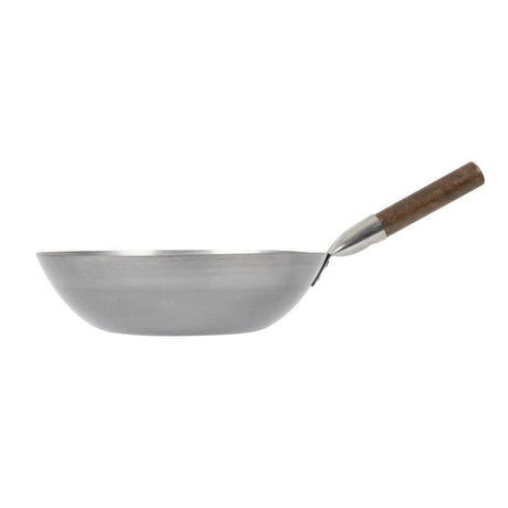 GJ494 London Wok Flat Bottom Wok 330mm JD Catering Equipment Solutions Ltd