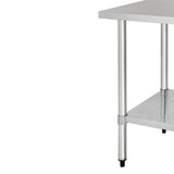 GJ501 Vogue Stainless Steel Prep Table 900mm JD Catering Equipment Solutions Ltd