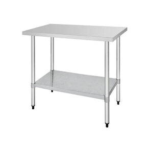 GJ502 Vogue Stainless Steel Prep Table 1200mm - JD Catering Equipment Solutions Ltd
