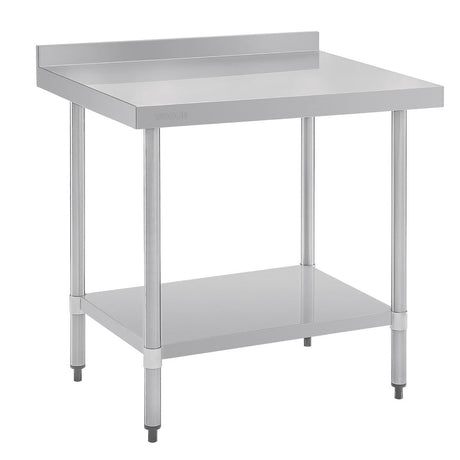 GJ506 Vogue Stainless Steel Table with Upstand 900mm JD Catering Equipment Solutions Ltd