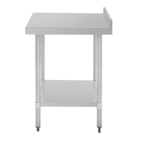 GJ506 Vogue Stainless Steel Table with Upstand 900mm JD Catering Equipment Solutions Ltd