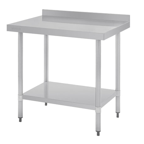 GJ506 Vogue Stainless Steel Table with Upstand 900mm JD Catering Equipment Solutions Ltd