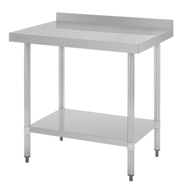 GJ506 Vogue Stainless Steel Table with Upstand 900mm JD Catering Equipment Solutions Ltd