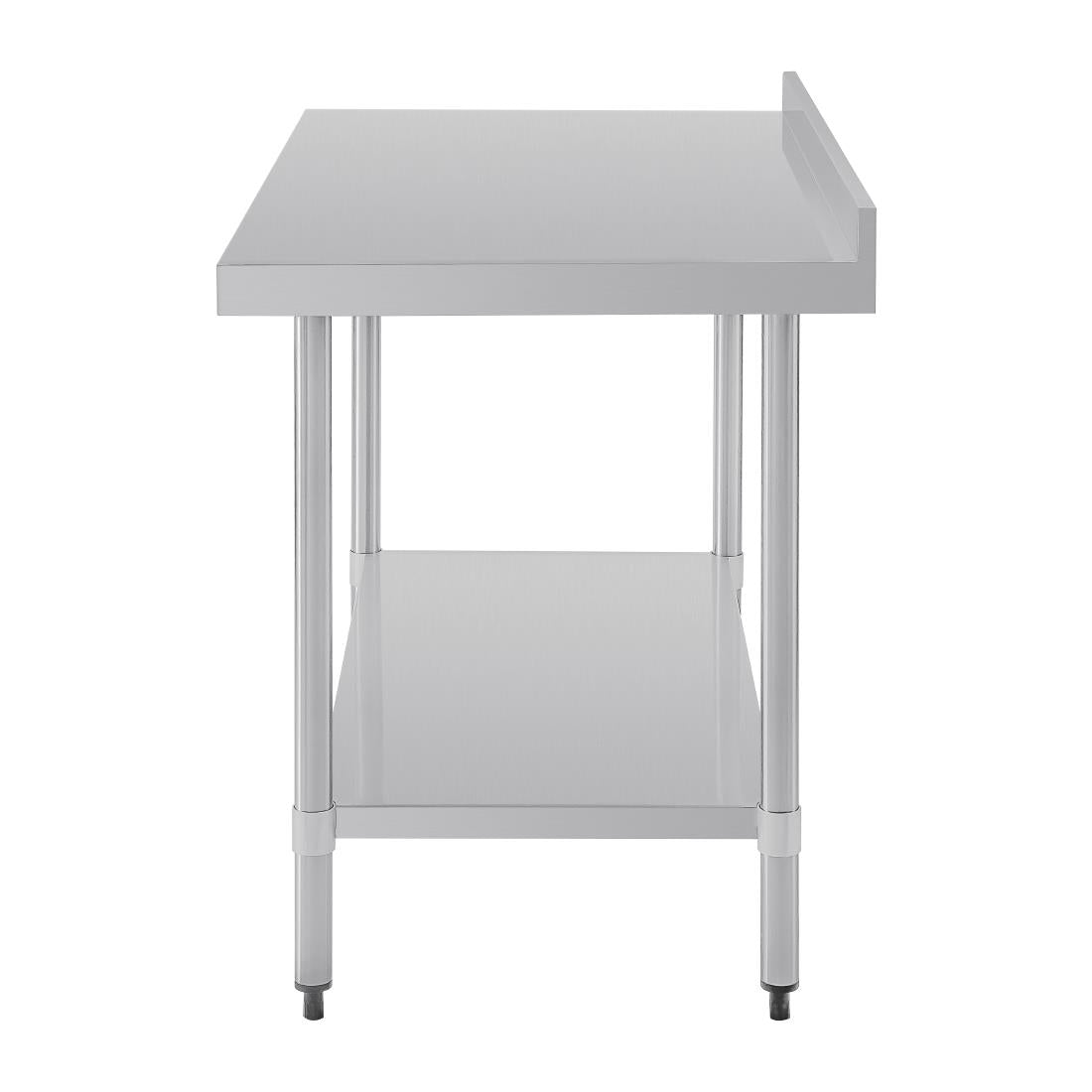 GJ507 Vogue Stainless Steel Table with Upstand 1200mm JD Catering Equipment Solutions Ltd