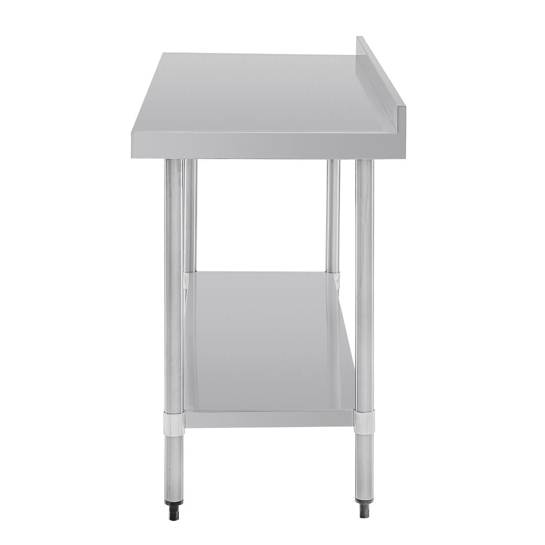 GJ508 Vogue Stainless Steel Table with Upstand 1500mm JD Catering Equipment Solutions Ltd