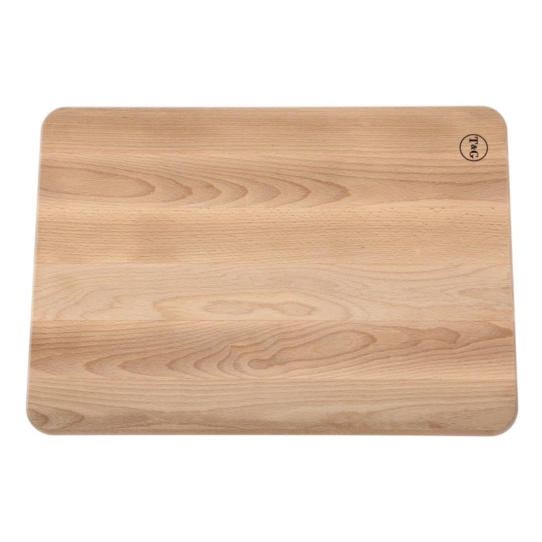 GJ514 T&G Beech Wood Chopping Board Large JD Catering Equipment Solutions Ltd