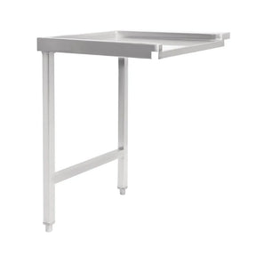 GJ533 Vogue Pass Through Dishwash Table Left 600mm - JD Catering Equipment Solutions Ltd