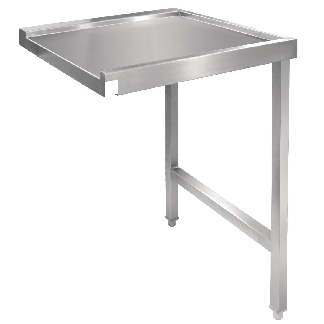 GJ534 Vogue Pass Through Dishwash Table Right 600mm JD Catering Equipment Solutions Ltd