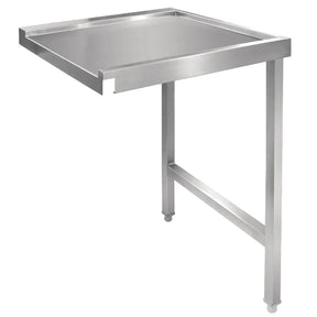 GJ534 Vogue Pass Through Dishwash Table Right 600mm - JD Catering Equipment Solutions Ltd