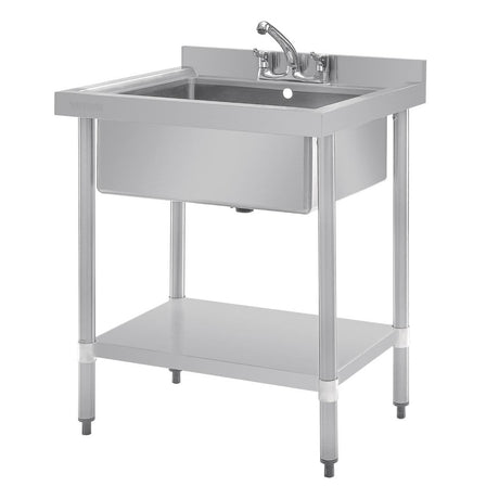 GJ537 Vogue Stainless Steel Midi Pot Wash Sink with Undershelf JD Catering Equipment Solutions Ltd