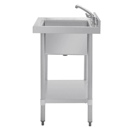 GJ537 Vogue Stainless Steel Midi Pot Wash Sink with Undershelf JD Catering Equipment Solutions Ltd