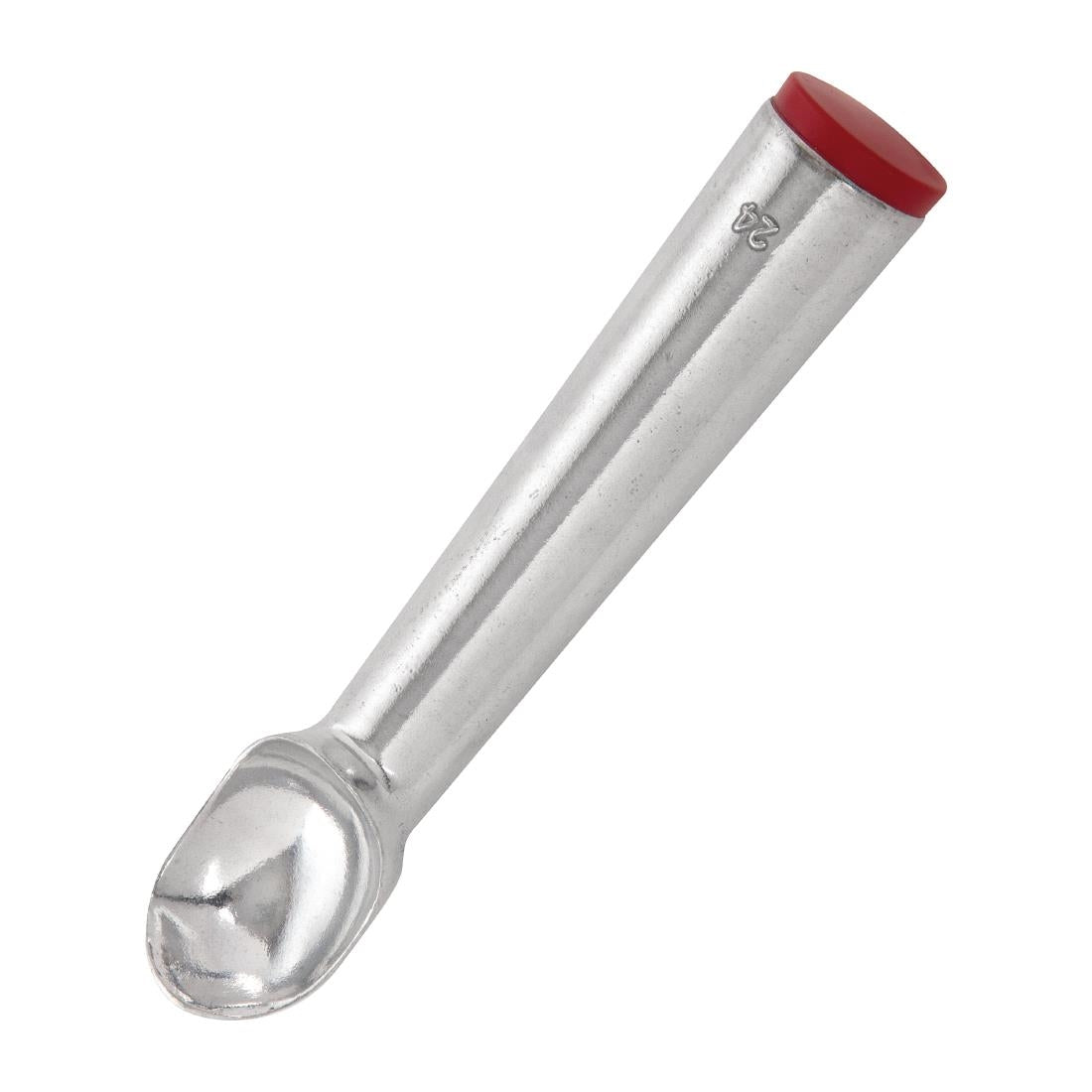 GJ542 Vogue Ice Cream Scoop Red Cap 1.5oz JD Catering Equipment Solutions Ltd