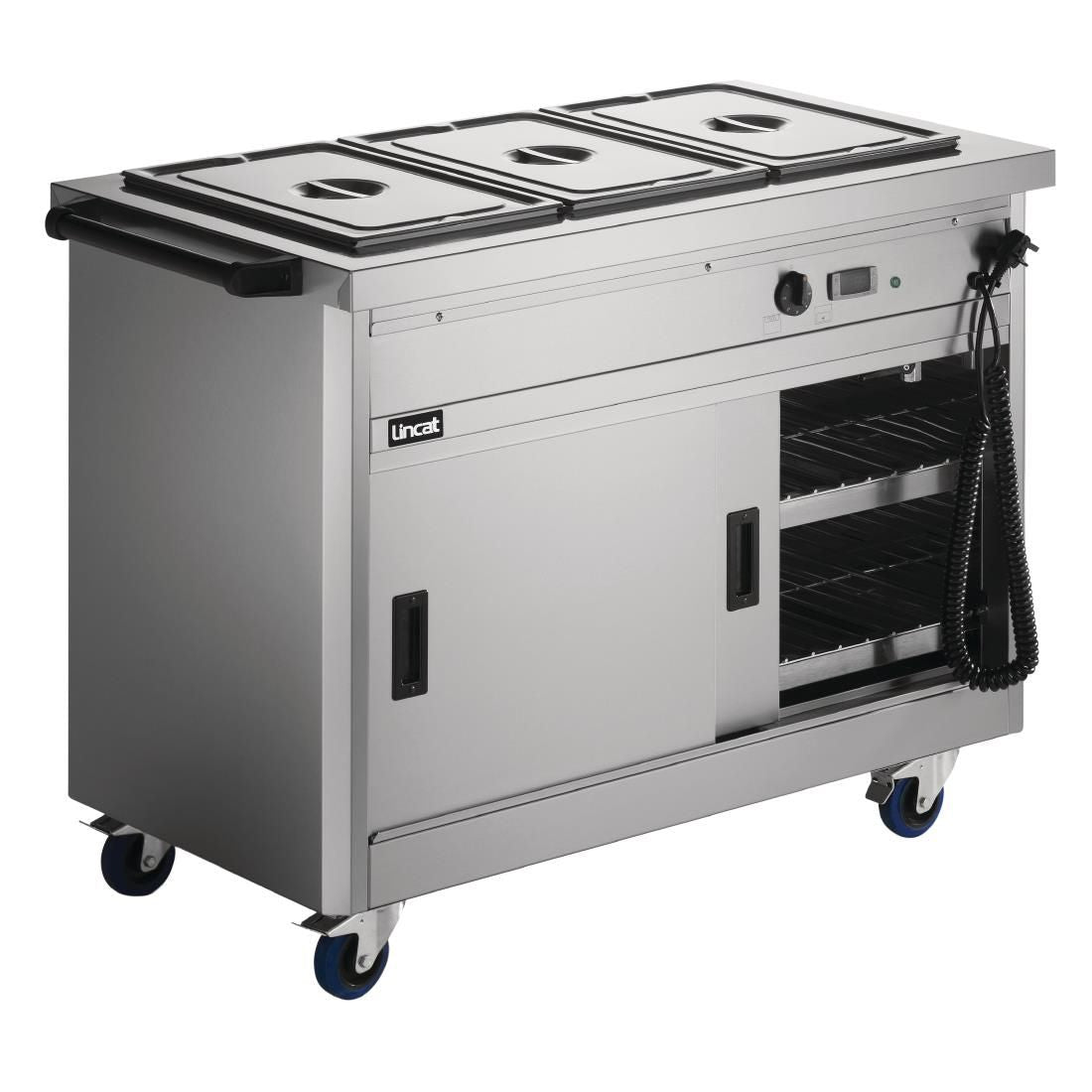 GJ575 Lincat Panther 670 Series Hot Cupboard with Bain Marie P6B3 JD Catering Equipment Solutions Ltd