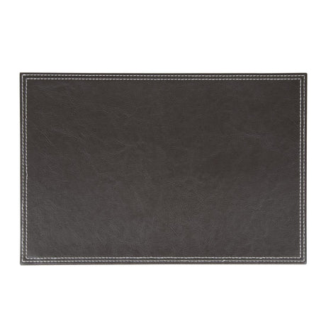 GJ739 Faux Leather Placemats (Pack of 4) JD Catering Equipment Solutions Ltd