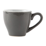 GK072 Olympia Cafe Espresso Cups Charcoal 100ml (Pack of 12) JD Catering Equipment Solutions Ltd