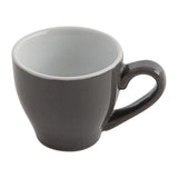 GK072 Olympia Cafe Espresso Cups Charcoal 100ml (Pack of 12) JD Catering Equipment Solutions Ltd