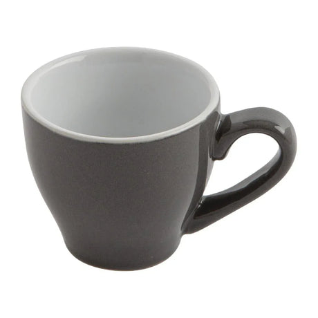 GK072 Olympia Cafe Espresso Cups Charcoal 100ml (Pack of 12) - JD Catering Equipment Solutions Ltd