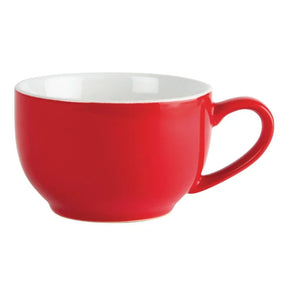 GK073 Olympia Cafe Coffee Cups Red 228ml (Pack of 12) - JD Catering Equipment Solutions Ltd