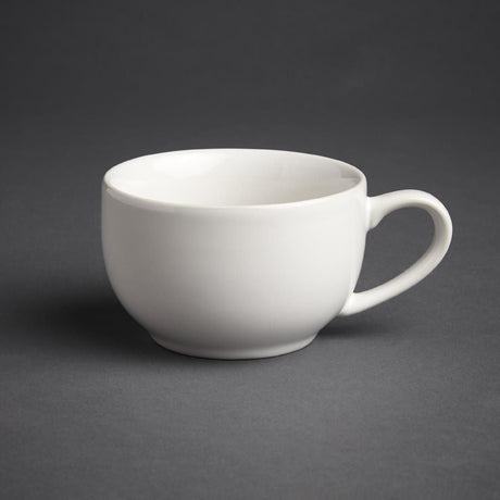 GK074 Olympia Cafe Coffee Cups White 228ml (Pack of 12) JD Catering Equipment Solutions Ltd