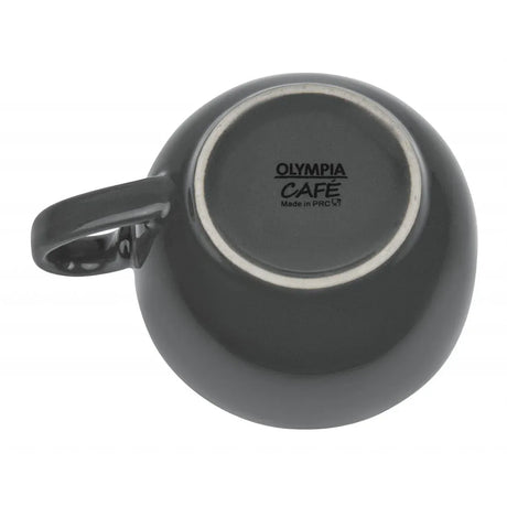 GK075 Olympia Cafe Coffee Cups Charcoal 228ml (Pack of 12) - JD Catering Equipment Solutions Ltd