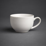 GK077 Olympia Cafe Cappuccino Cups White 340ml (Pack of 12) JD Catering Equipment Solutions Ltd