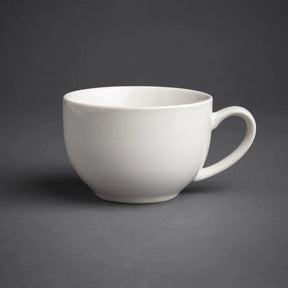 GK077 Olympia Cafe Cappuccino Cups White 340ml (Pack of 12) - JD Catering Equipment Solutions Ltd