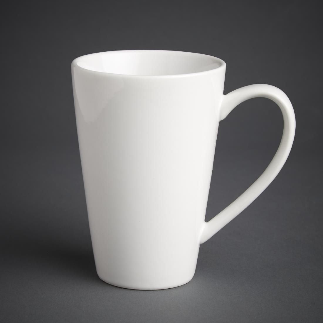 GK083 Olympia Cafe Latte Cups White 454ml (Pack of 12) JD Catering Equipment Solutions Ltd
