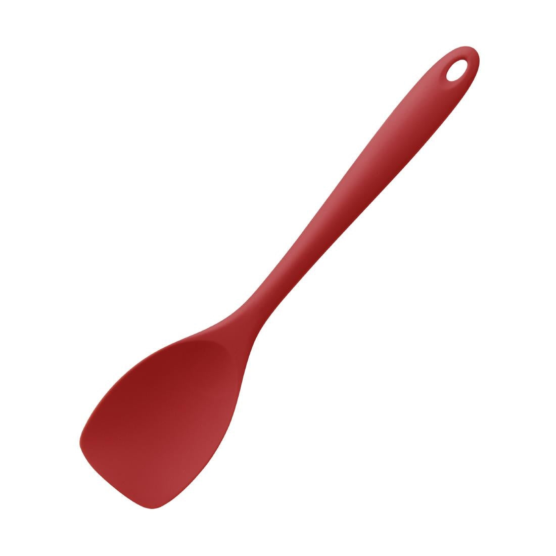 GL352 Vogue Silicone Spoon Spatula Red 28cm JD Catering Equipment Solutions Ltd