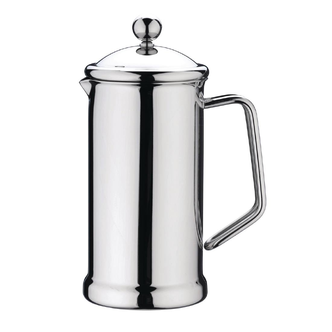 GL648 Polished Stainless Steel Cafetiere 6 Cup JD Catering Equipment Solutions Ltd
