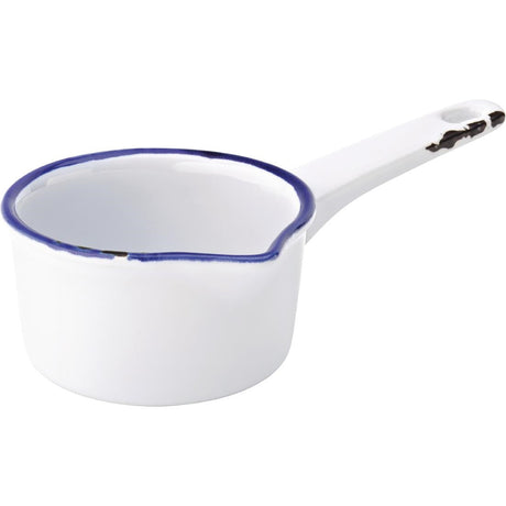 GM074 Utopia Avebury Blue Milk Pan 95mm (Pack of 12) JD Catering Equipment Solutions Ltd