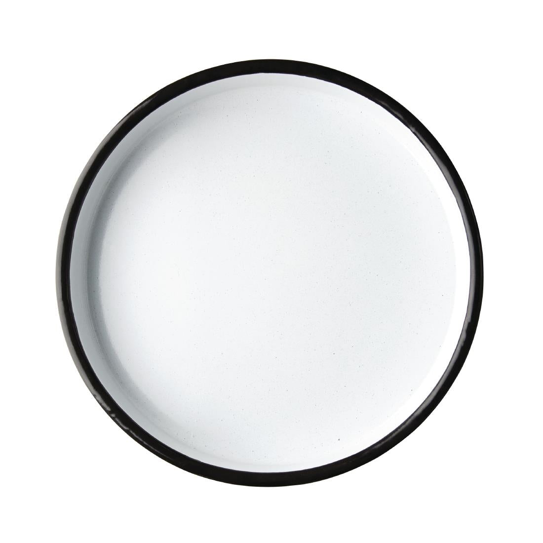 GM240 Olympia Enameled Steel Round Service Tray 320mm JD Catering Equipment Solutions Ltd