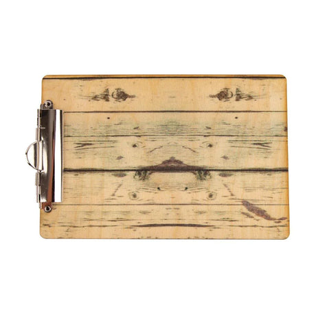 GM301 Wood Effect Menu Clipboard A5 - JD Catering Equipment Solutions Ltd
