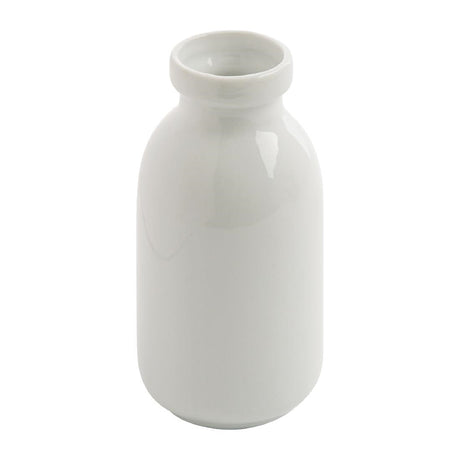 GM368 Olympia White Mini Milk Bottle 145ml (Pack of 12) JD Catering Equipment Solutions Ltd