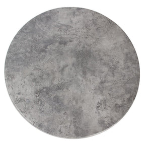 GM420 Werzalit Pre-Drilled Round Table Top Concrete 600mm - JD Catering Equipment Solutions Ltd