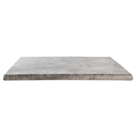 GM423 Werzalit Pre-drilled Square Table Top Concrete 700mm - JD Catering Equipment Solutions Ltd