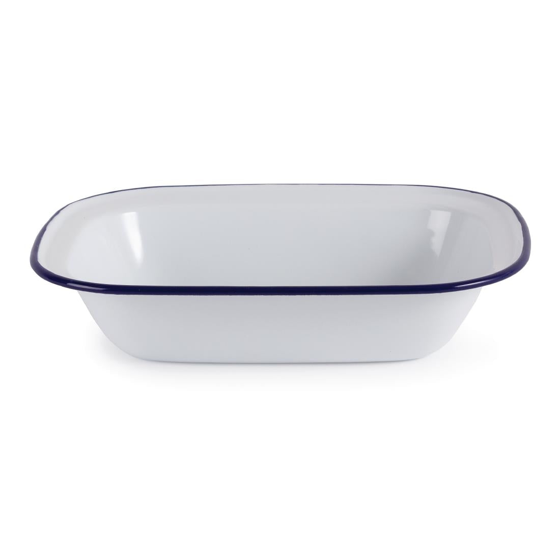 GM510 Olympia Enamel Dishes Rectangular 280 x 190mm (Pack of 6) JD Catering Equipment Solutions Ltd