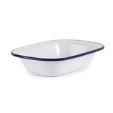 GM511 Olympia Enamel Pie Dishes Rectangular 180 x 135mm (Pack of 6) JD Catering Equipment Solutions Ltd